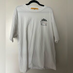 Used Union Tshirt White Size XXL
